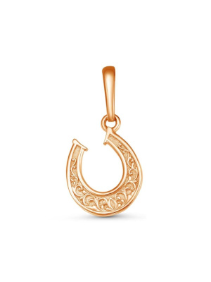 Подвеска бижутерия, покрытие - золочение, без вставок