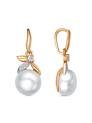 Подвеска серебро 925 пробы, покрытие - золочение, выборочное родирование