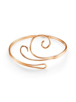 Браслет бижутерия, покрытие - золочение, без вставок