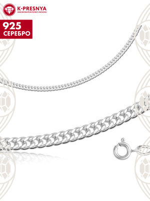 Браслет серебро 925 пробы, без покрытия, отделка - алмазная грань, без вставок