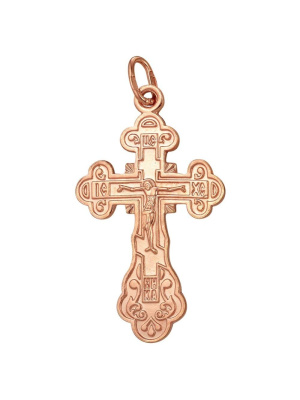 Подвеска серебро 925 пробы, покрытие - золочение, без вставок