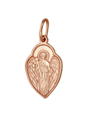 Подвеска серебро 925 пробы, покрытие - золочение, без вставок