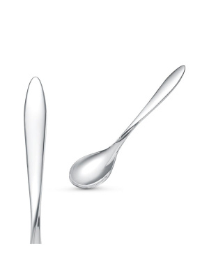 Ложка столовая "анталия" серебро 925 пробы, без покрытия, без вставок
