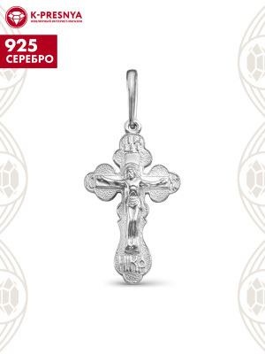 Подвеска серебро 925 пробы, покрытие - оксидирование, без вставок