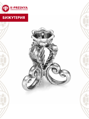 Сувенир бижутерия, покрытие - серебрение с оксидированием, без вставок